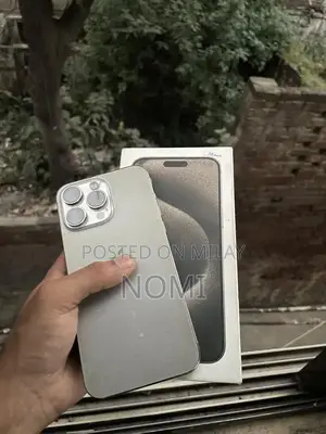 Apple Smartphone 256GB Pro Model with Original Accessories