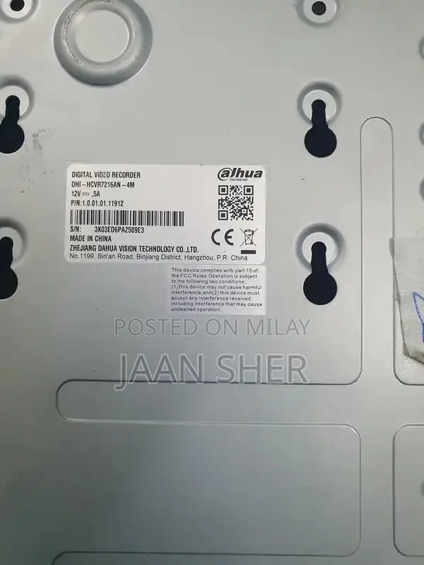 Dahua 4/8/16/32 Channel Network Digital Video Recorder (DVR) Security 