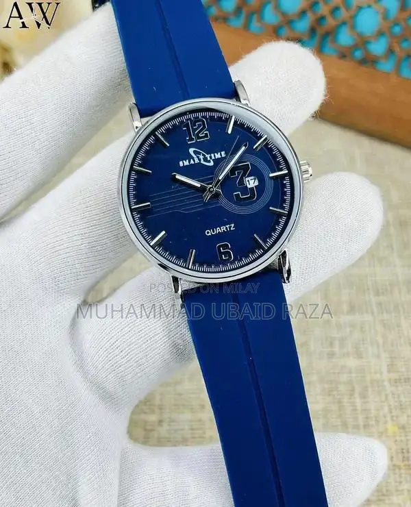 Unique Design Men's Watch with Date Display