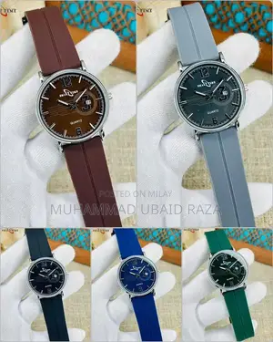 Unique Design Men's Watch with Date Display