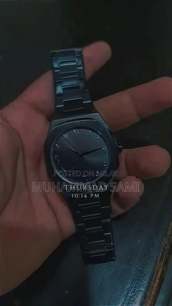 Steel Wristwatch with Good Condition - Limited Stock