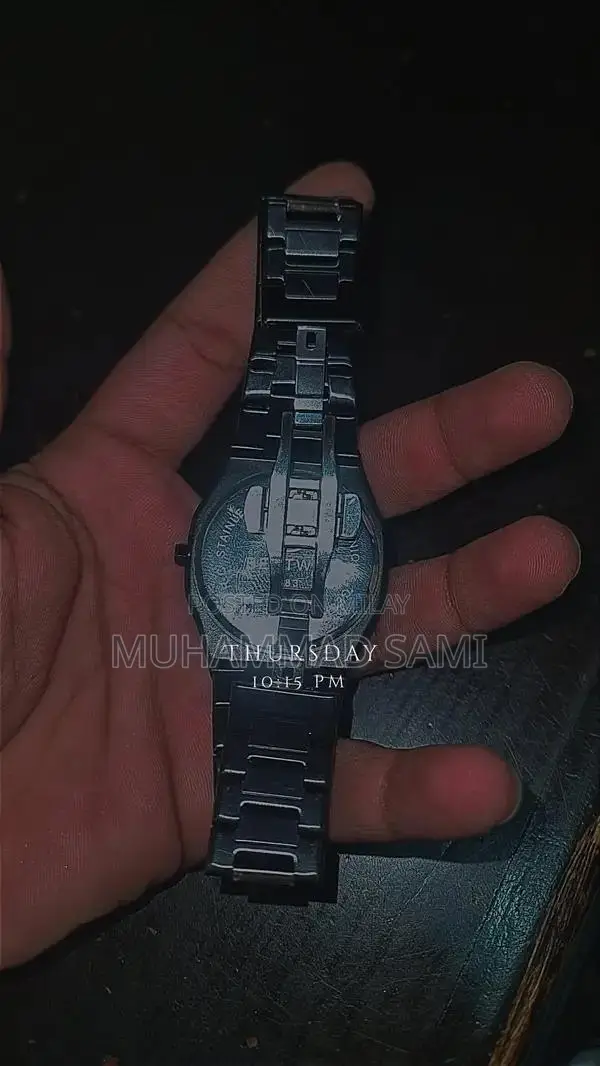 Steel Wristwatch with Good Condition - Limited Stock