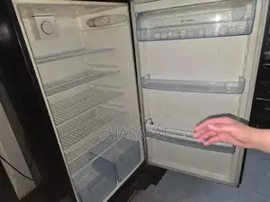 Photo - Electrolux 18 CFT Top Mount Black Refrigerator with Glass Door