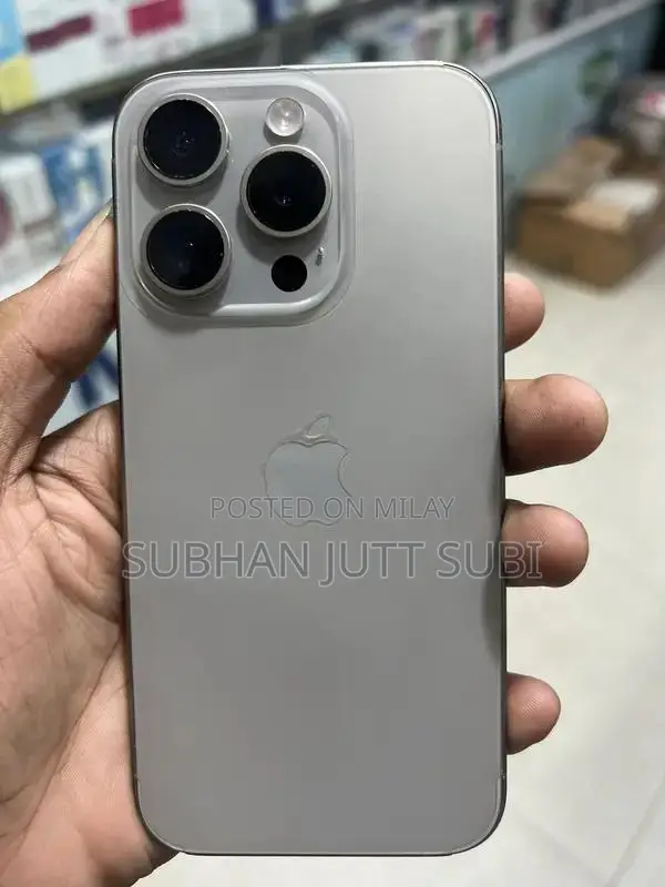 Apple iPhone 15 Pro Titanium Dual PTA 128GB Smartphone