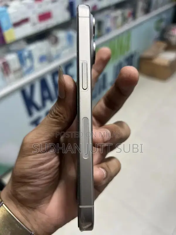 Apple iPhone 15 Pro Titanium Dual PTA 128GB Smartphone