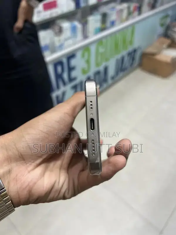 Apple iPhone 15 Pro Titanium Dual PTA 128GB Smartphone