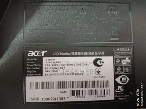 Acer 19-Inch LCD Monitor V193W for Home and Office