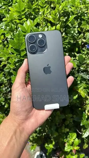 Photo - Apple iPhone 15 Pro Max 256GB Black Titanium, Excellent Condition, Ful