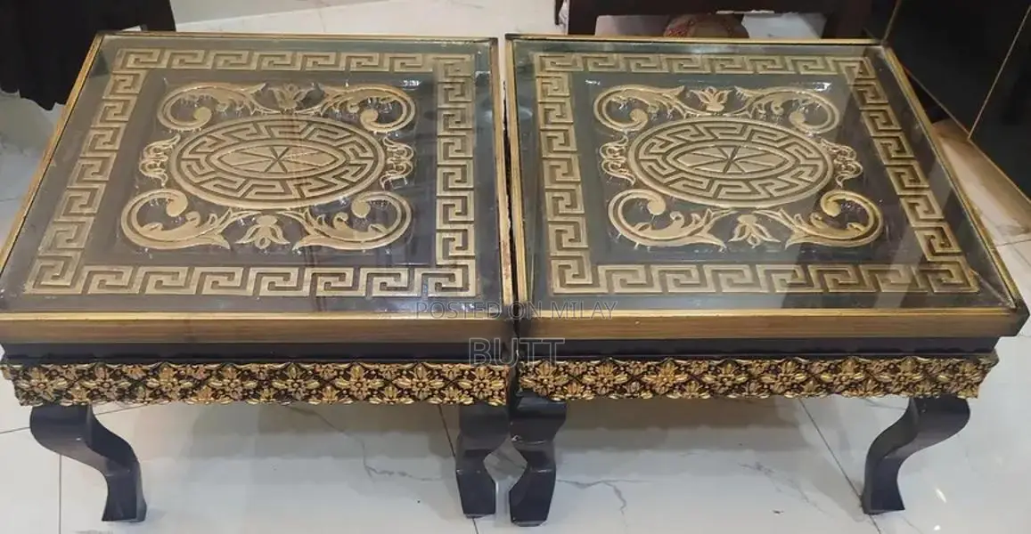 Coffee Table - Two Piece Modern Living Room Furniture Set