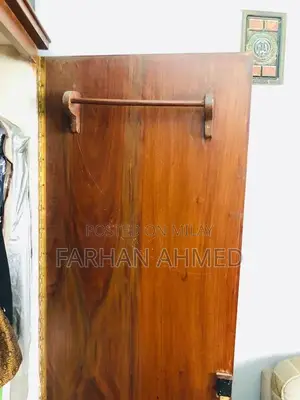 Wooden Wardrobe Cupboard - Sturdy and Polished