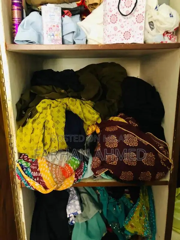 Wooden Wardrobe Cupboard - Sturdy and Polished