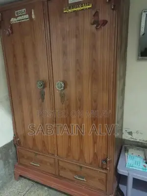 Wooden Almari Cabinet in Good Condition