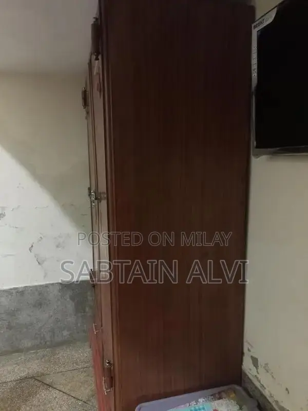 Wooden Almari Cabinet in Good Condition