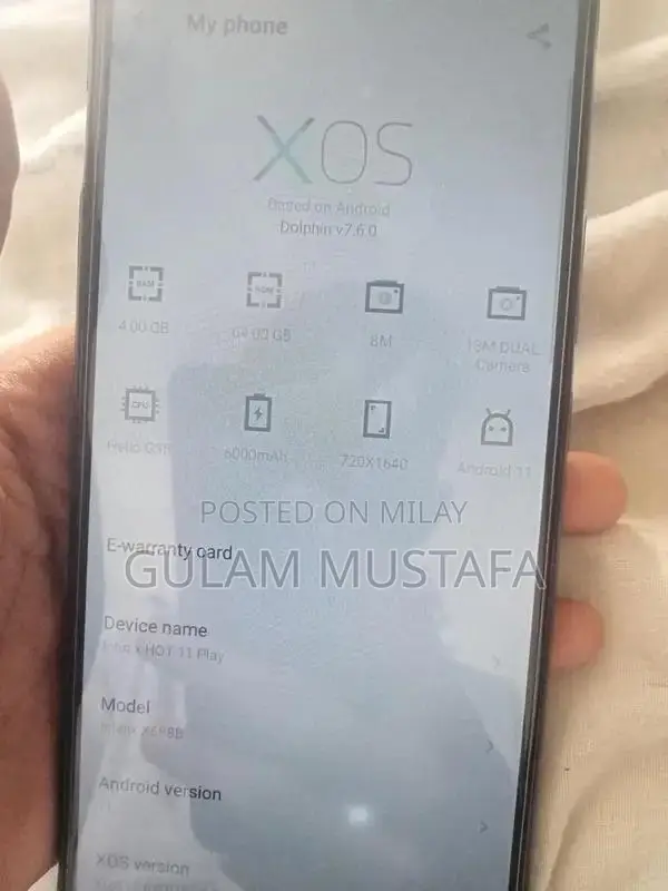 Infinix Budget Smartphone with Large Battery