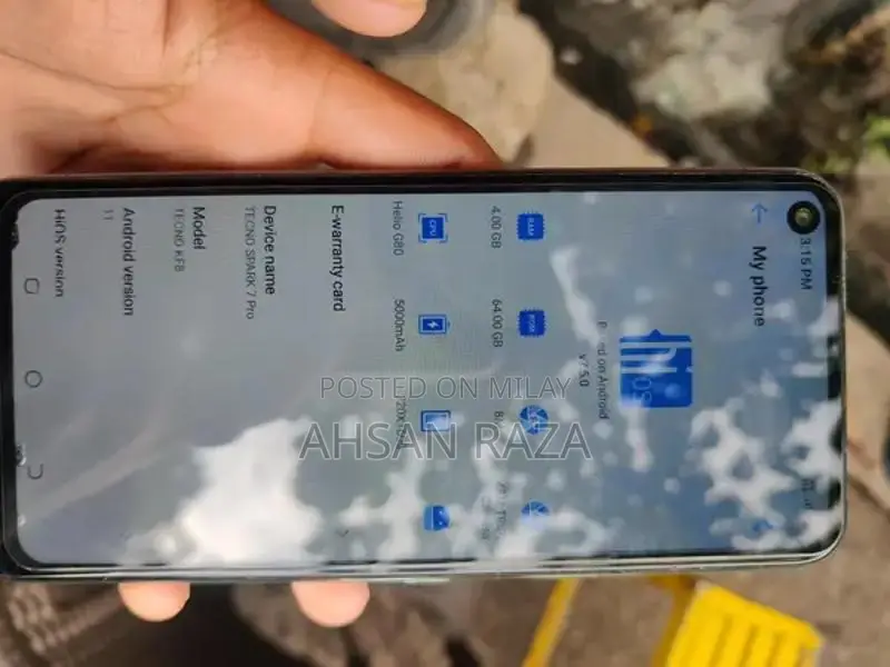 TECNO Spark 7 Pro Dual SIM 4G Smartphone