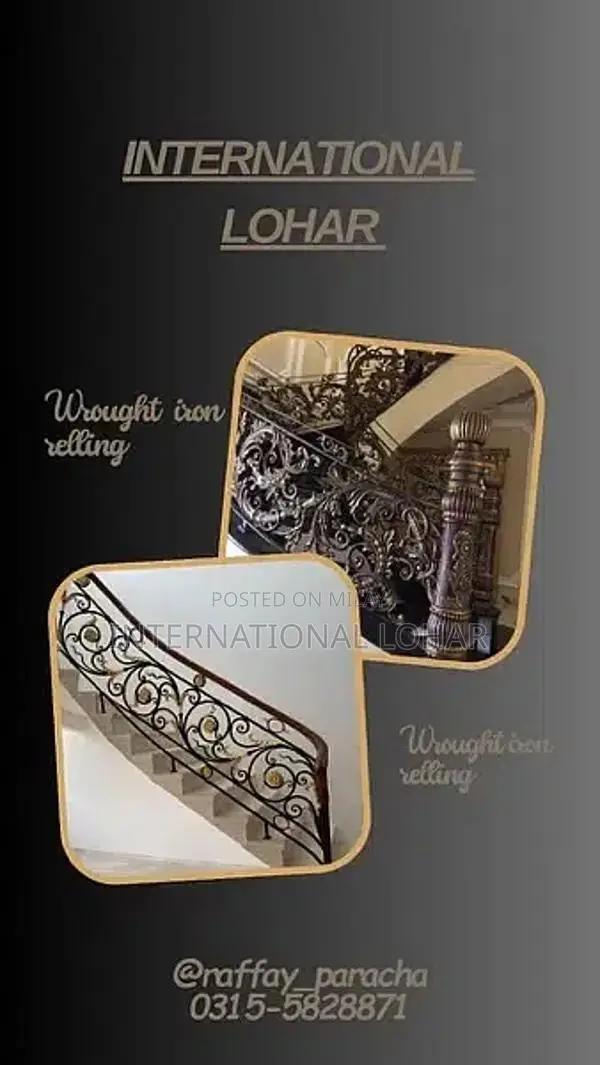 Custom CNC Metal Railing and Decorative Grill Fabrication Services