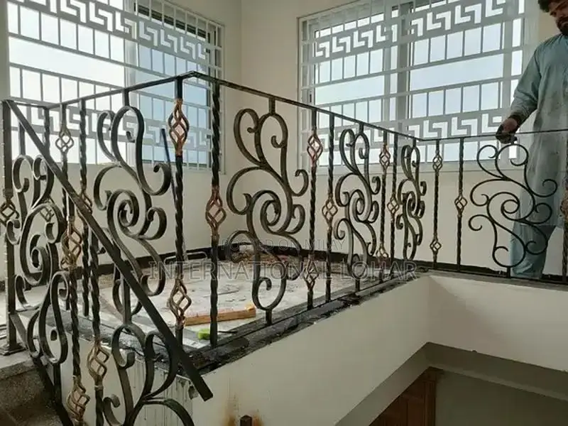 Custom CNC Metal Railing and Decorative Grill Fabrication Services