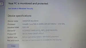 Dell Laptop - Intel i5 4th Gen, 8GB RAM, Ideal for Home & Office