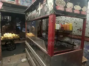 Photo - Commercial Burger Shawarma Counter Workstation