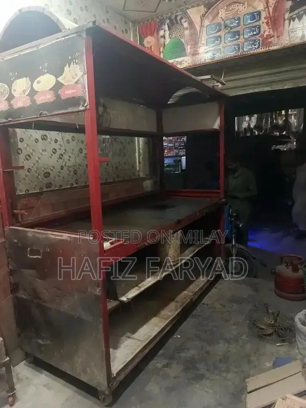 Commercial Burger Shawarma Counter Workstation