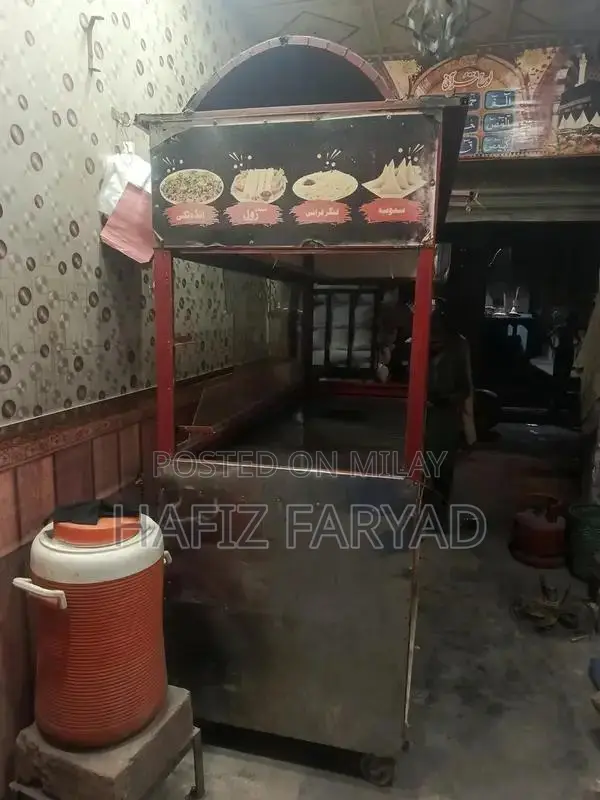 Commercial Burger Shawarma Counter Workstation