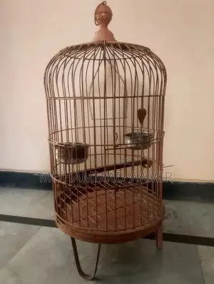 Heavy-Duty Iron Cage for Ringneck and Raw Parrots