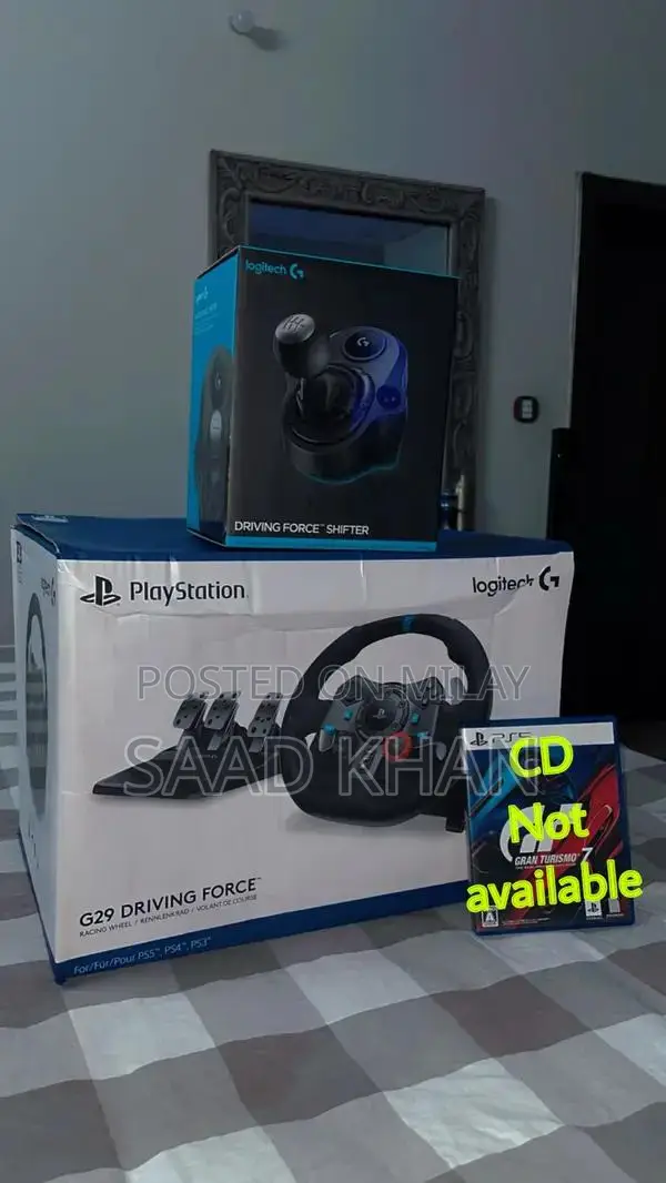 Logitech G29 Racing Wheel Complete Sim Racing Setup