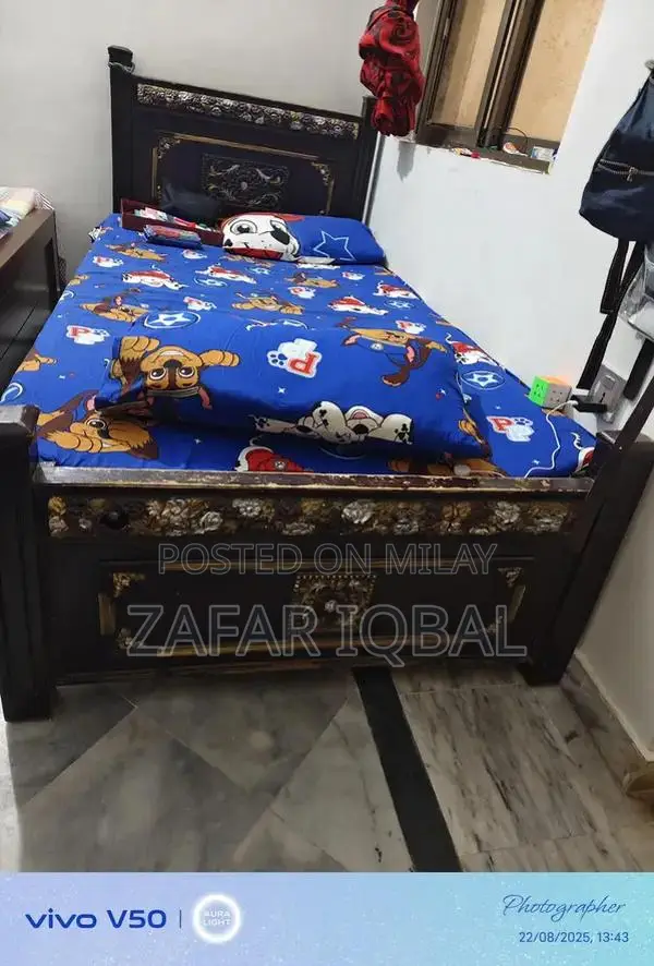 Two Single Beds with Mattresses for Sale