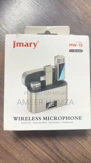 J-Mary MW-15 Professional Wireless Microphone with Noise Cancellation