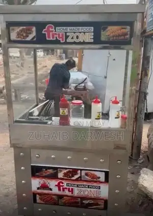 Photo - Mobile Street Food Fries and Burger Stall with Commercial Cooking Equi