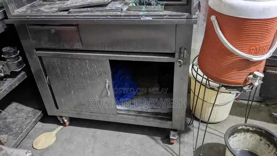 Mobile Street Food Fries and Burger Stall with Commercial Cooking Equi