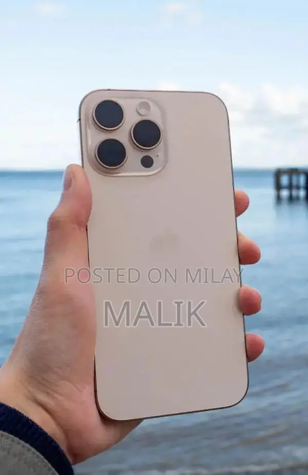 Apple iPhone Pro Max Premium Smartphone Desert Titanium Edition