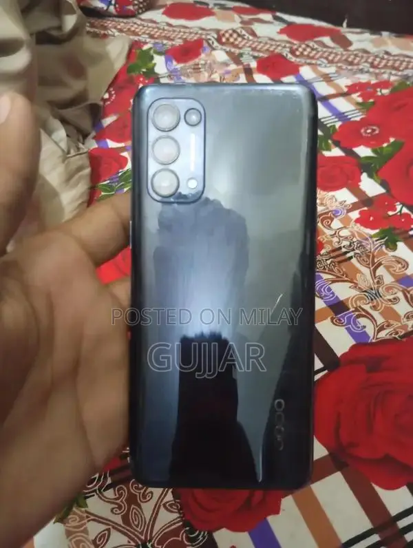 Reno 5 Smartphone with Front Fingerprint Sensor