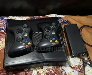 Xbox 360 Slim 250GB Gaming Console with Wireless Controllers