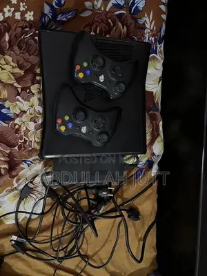 Xbox 360 Slim 250GB Gaming Console with Wireless Controllers