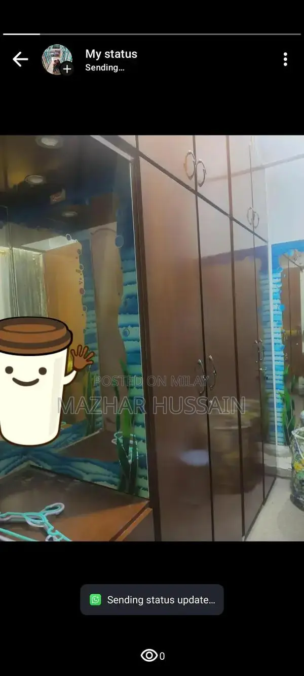 Complete Bedroom Furniture Set with Double Bed and Accessories