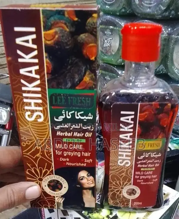 Natural Shikakai Hair Growth Oil for Dry and Damaged Hair