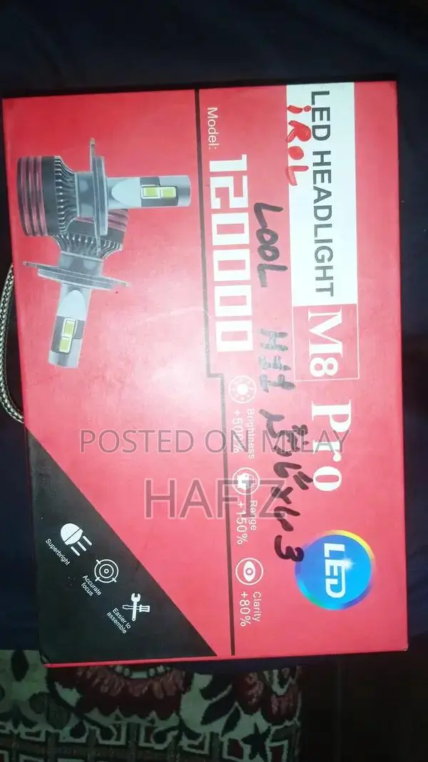 M8 Pro H11 Headlight Bulb for Car Models - Universal Fitment