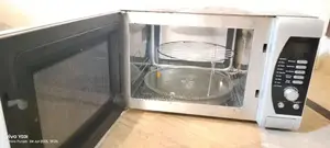 Singer Silver Black Microwave Oven Kitchen Appliance