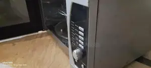 Singer Silver Black Microwave Oven Kitchen Appliance