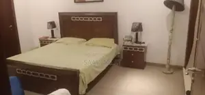 King Size Bed Frame with Matching Side Table Set