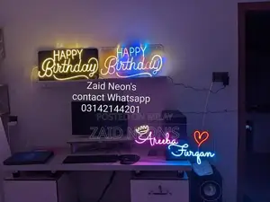 Photo - Custom Neon Light Sign - Personalized Decorative Lighting