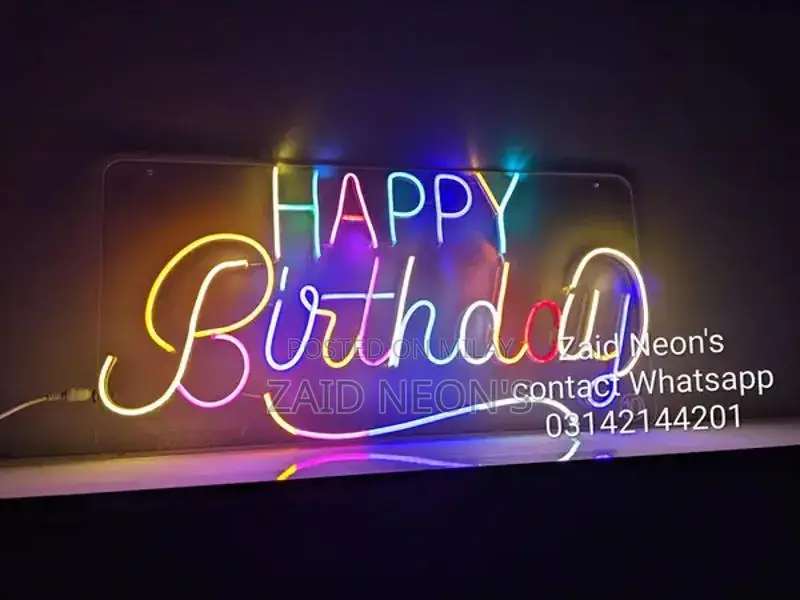 Custom Neon Light Sign - Personalized Decorative Lighting