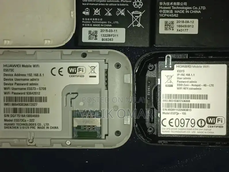 Ooredoo & Zain Locked WiFi Mobile Hotspot Devices