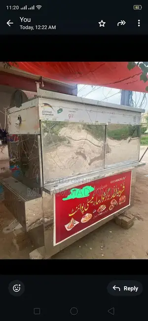 Photo - Commercial Food Counter with Fryer - 16L Automatic Stainless Steel Sys