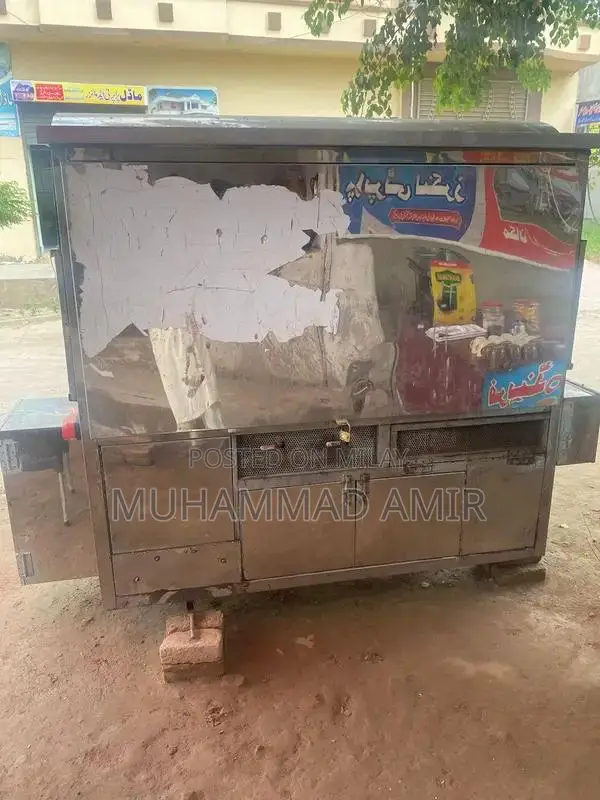 Commercial Food Counter with Fryer - 16L Automatic Stainless Steel Sys