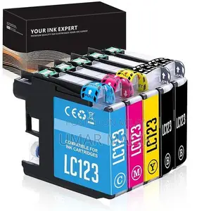Photo - Brother LC123 Printer Ink Cartridges Compatible Multipack