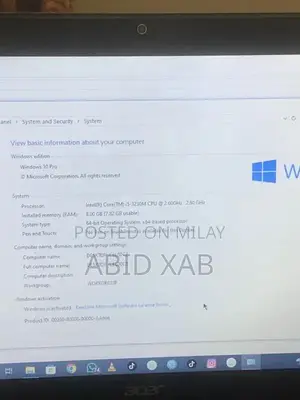 Intel Core i5 3rd Gen Laptop with SSD Storage