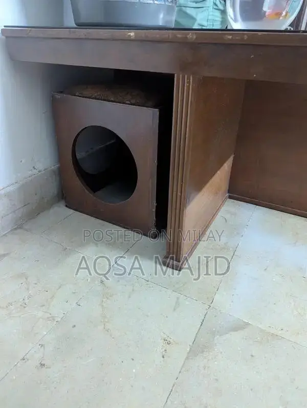 Wooden Table with 4 Cushioned Stools - Multi-Purpose Dining Set