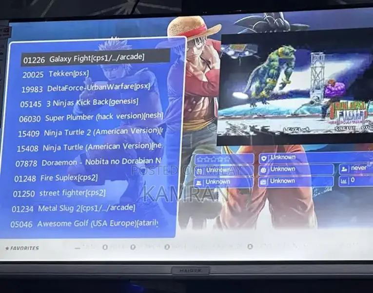 Retro Game Stick with 3000+ Preloaded Games and HDMI